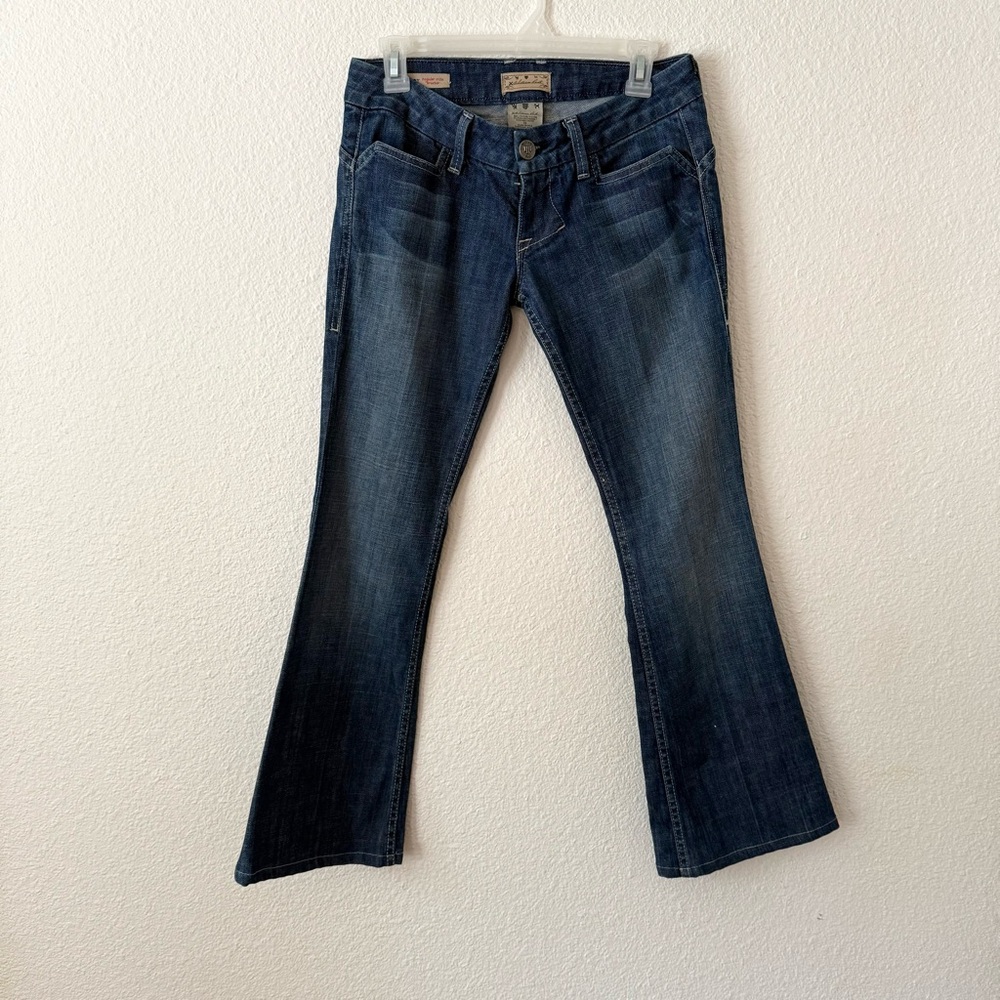 William Rast Savoy Bootcut Regular Rise Trouser Denim Blue Jeans Size 26